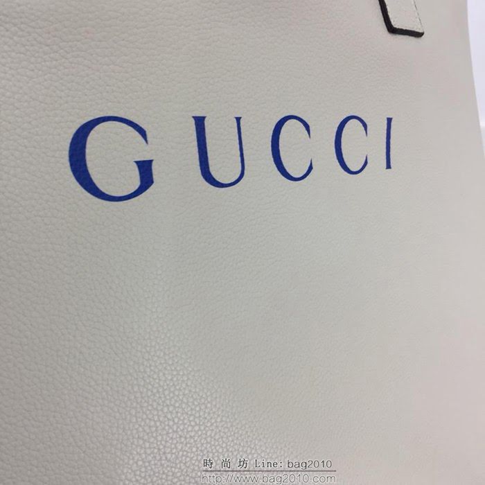 GUCCI古馳 新款 專櫃品質 原單 519335白皮 手提購物袋HY1426